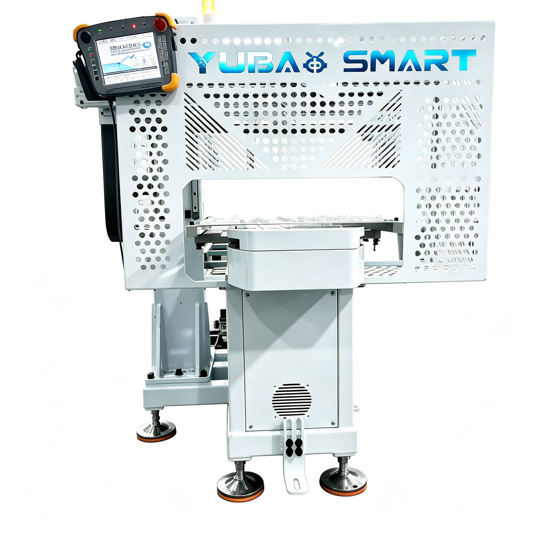 YUBAO Side-loading CNC Center Robot Arm for Automotive, Aerospace and Mechanical Component Manufacturing Automation