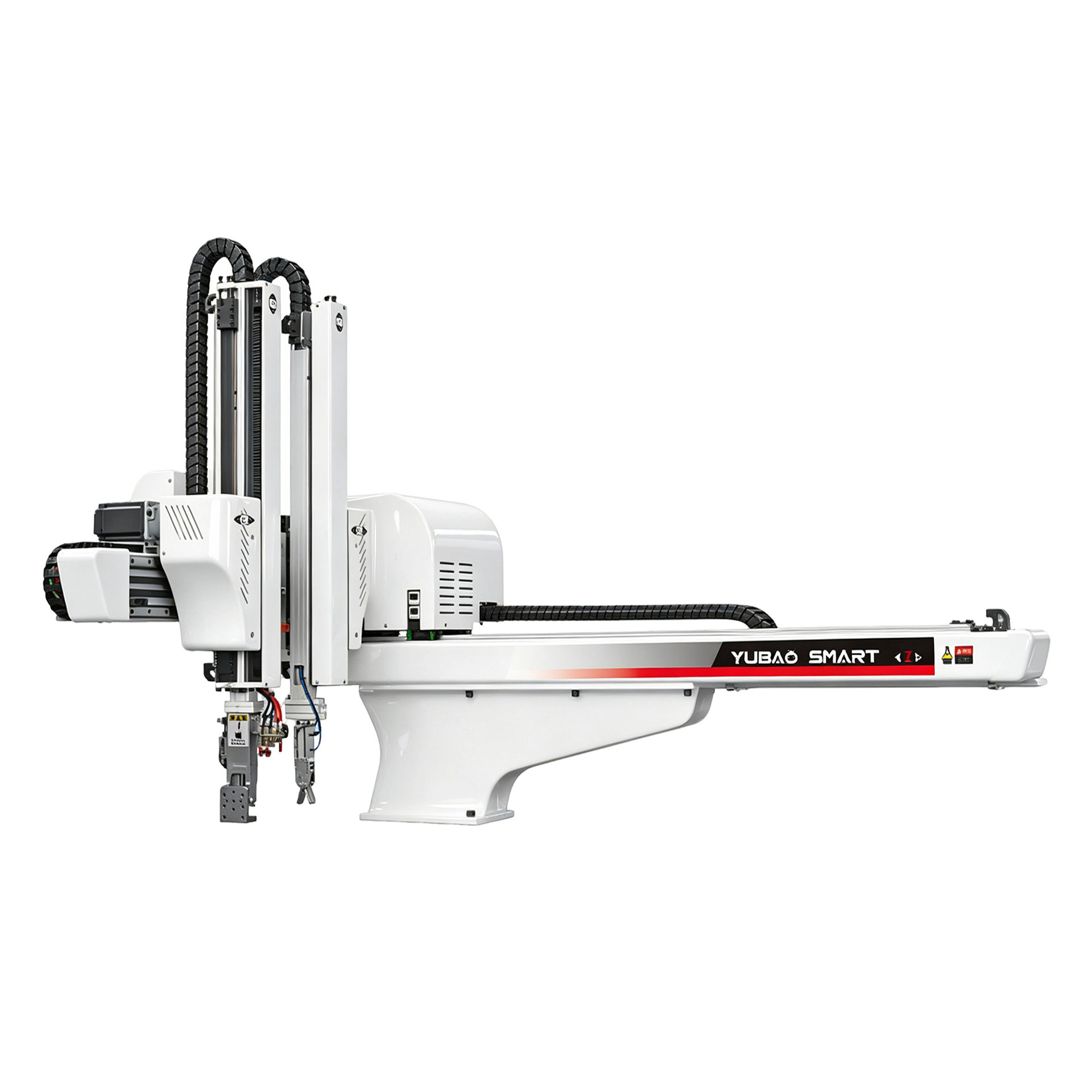 YUBAO BeiKe Series 5-axis Full-servo Injection Molding Robot Arm with Dual End Effectors